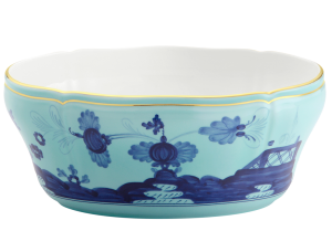 Ginori Oriente Italiano Iris Oval Salad Bowl